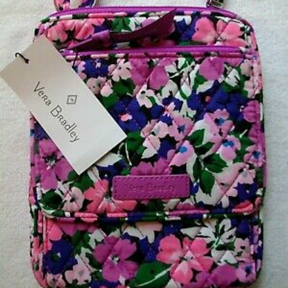 NWT VERA BRADLEY MINI HIPSTER in FLOWER GARDEN